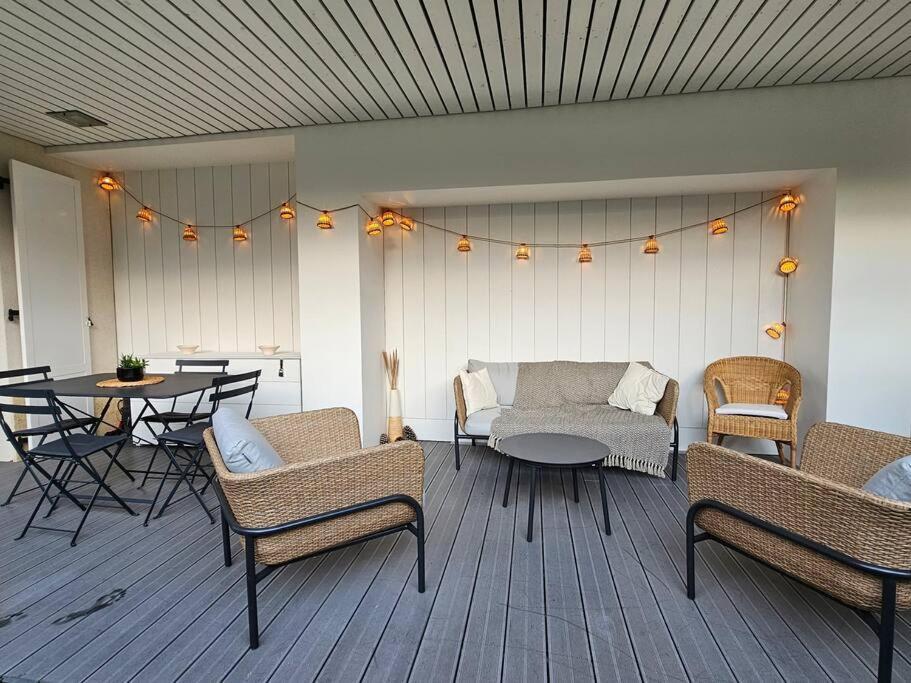 Arcareve - Grand Studio De Standing Avec Terrasse, Jardin Et Acces Direct A La Plage Arcachon Exteriér fotografie